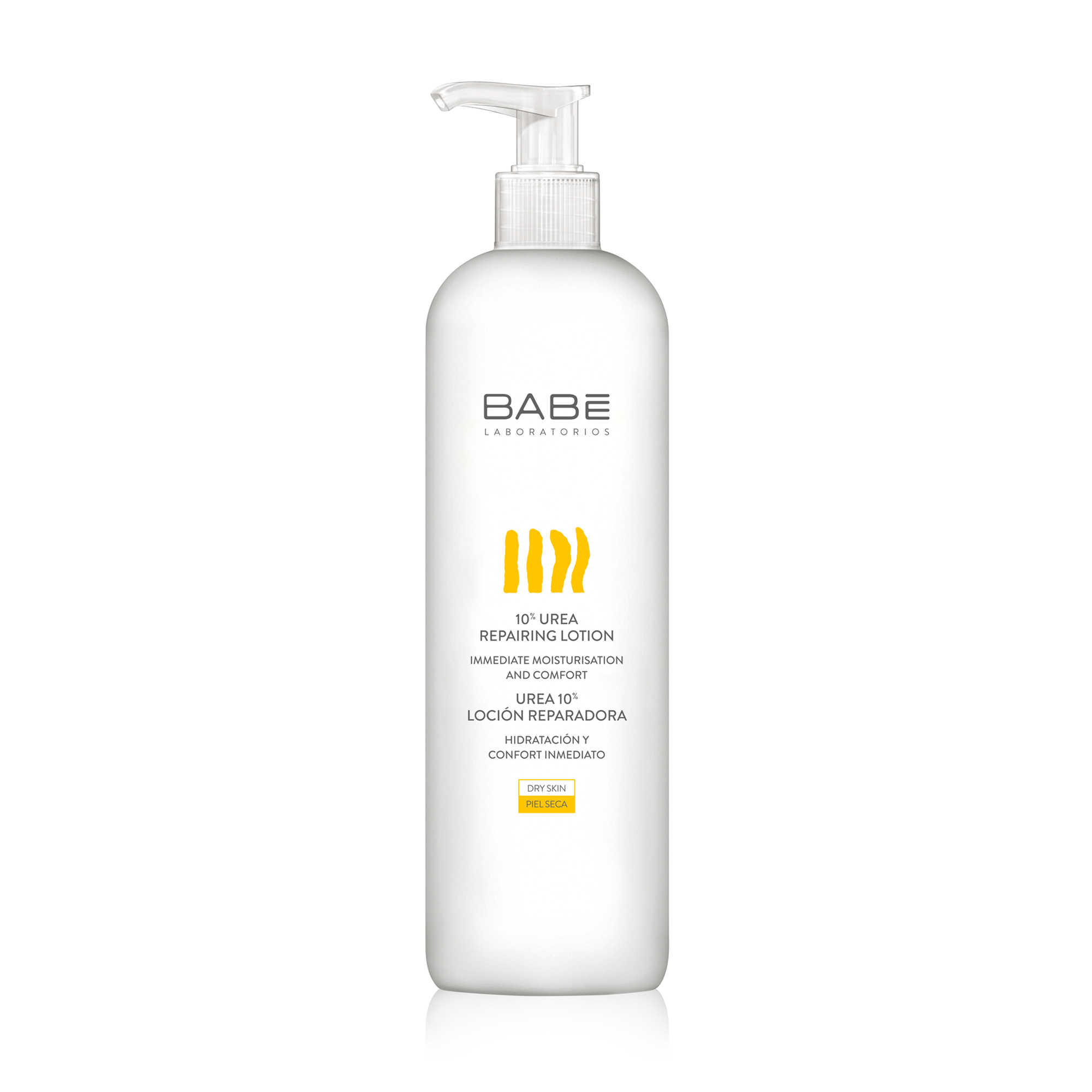 Відновлювальний лосьйон для тіла BABE Laboratorios 10% Urea Repairing Lotion для сухої та чутливої шкіри, з 10% сечовини, 500 мл